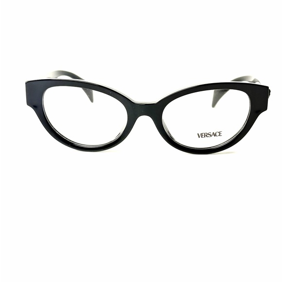Versace Mod. 3361 U GB1 Black Eyeglasses New Authentic 3361